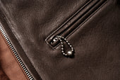30s LEATHER SPORTS JACKET / FREEMAN (DEERSKIN)