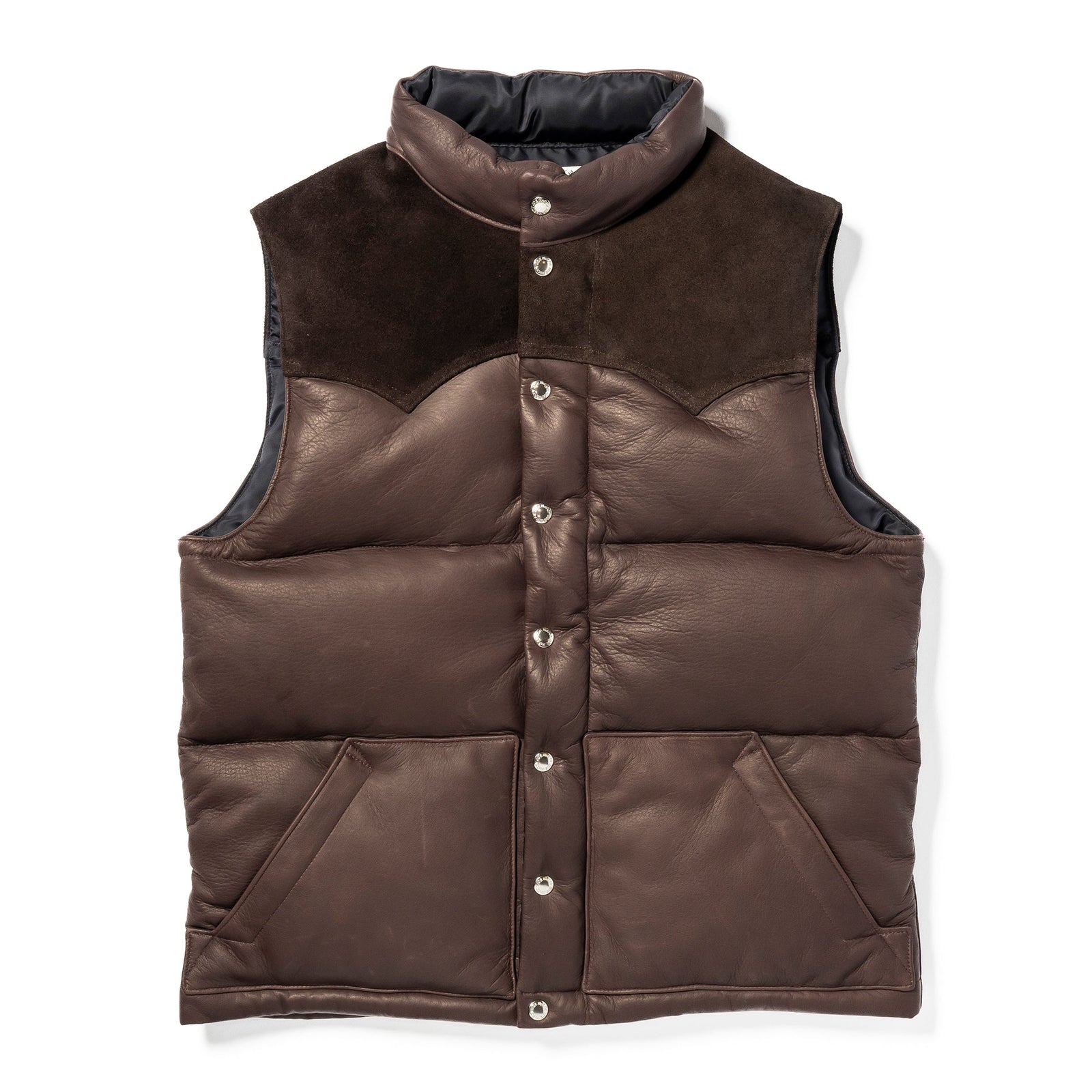 Deerskin Down Vest