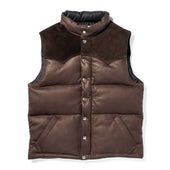 Deerskin Down Vest