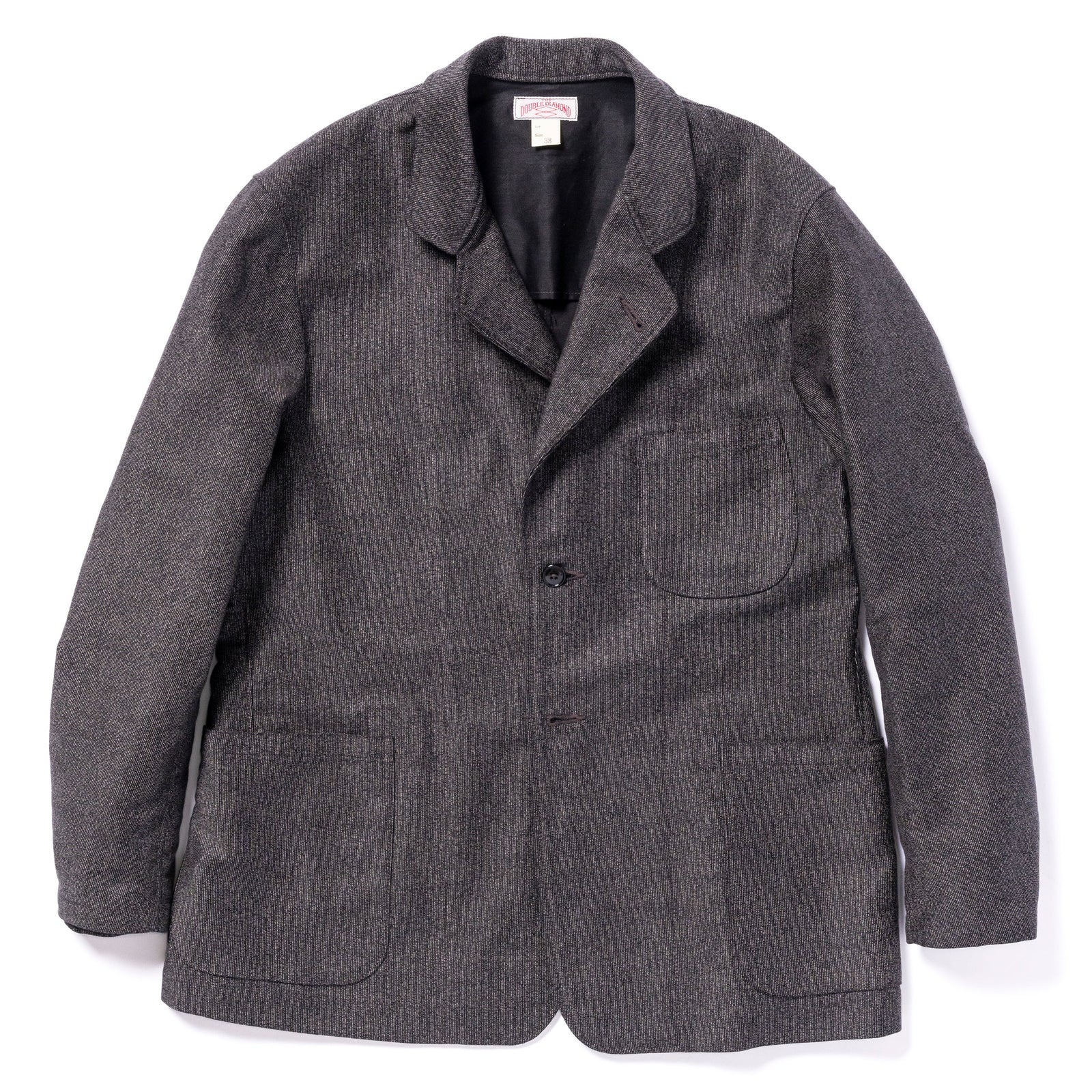Double Diamond Sack Coat Printed Moleskin