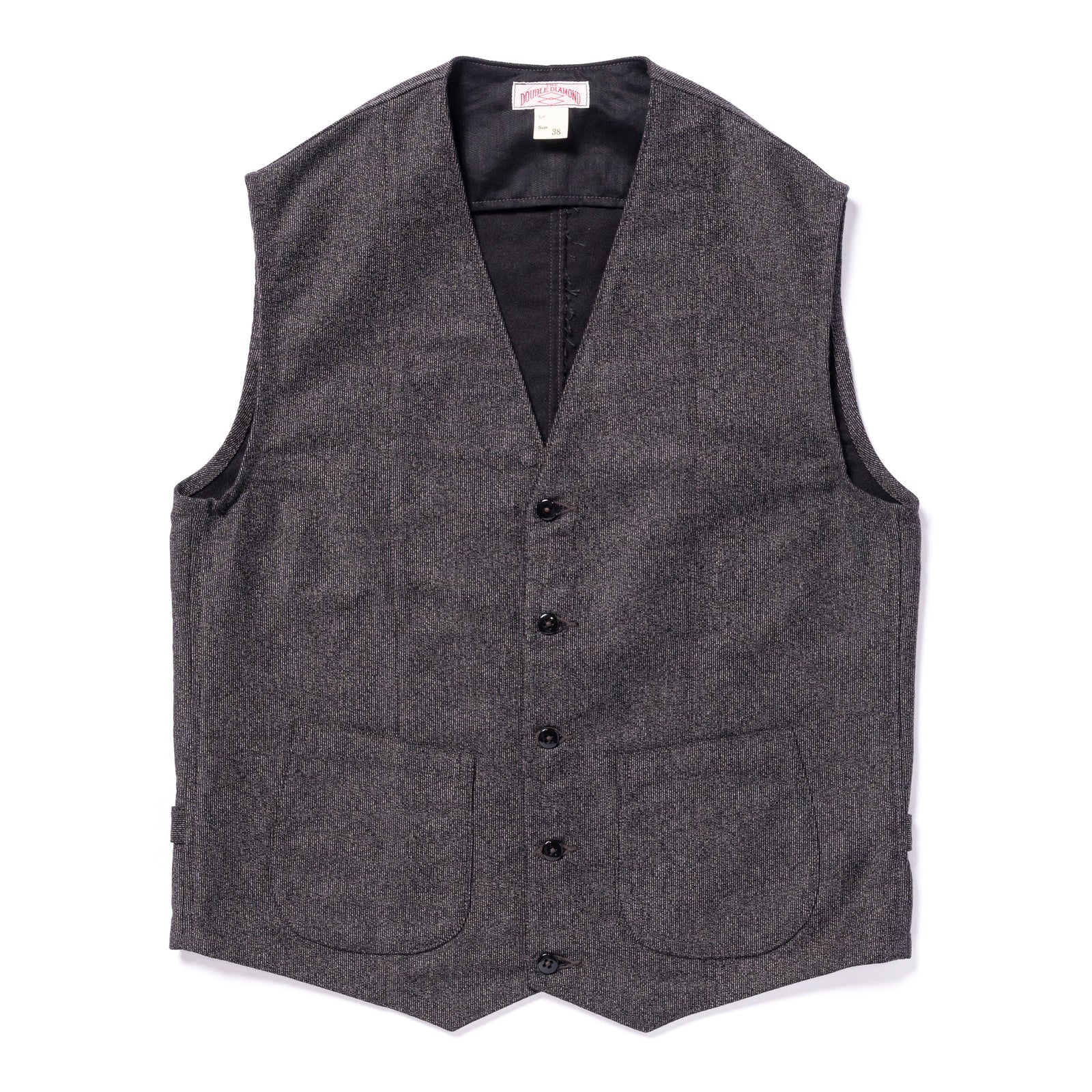 Double Diamond Vest Printed Moleskin