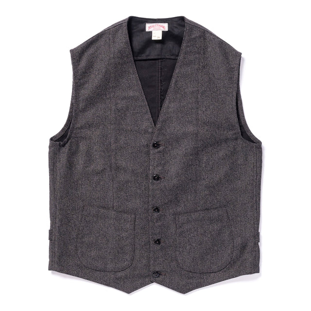 Double Diamond Vest Printed Moleskin