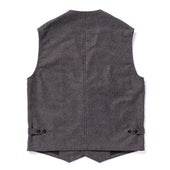 Double Diamond Vest Printed Moleskin