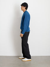 Alan Henley In Indigo Slub Cotton