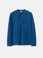 Alan Henley In Indigo Slub Cotton