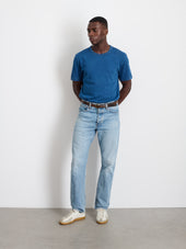Standard T-Shirt in Indigo Slub Cotton