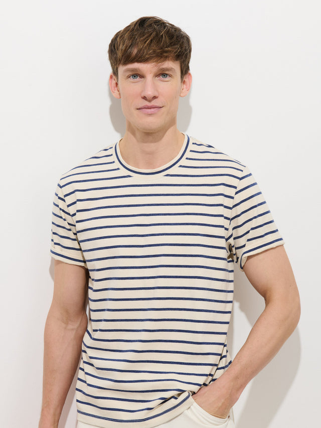 Standard Striped Tee In Cotton