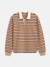 Rugby Striped Shirt In Cotton Jersey