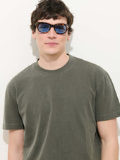 Crosby Tee In Heavy Slub Cotton