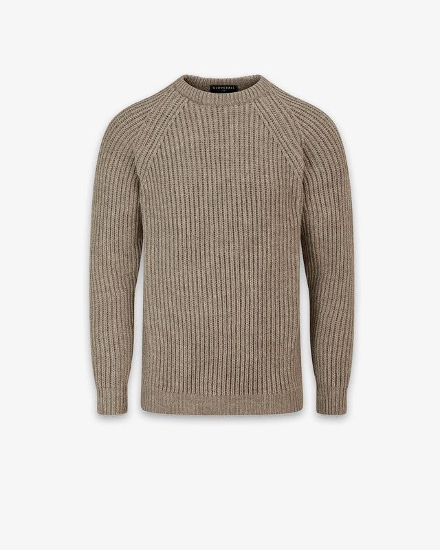Men's Fisherman Jumper Mushroom