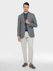 Polo In Cotone Grigio Antracite