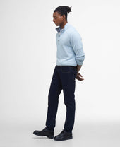 Cotton Quarter-Zip Jumper