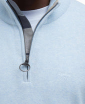 Cotton Quarter-Zip Jumper