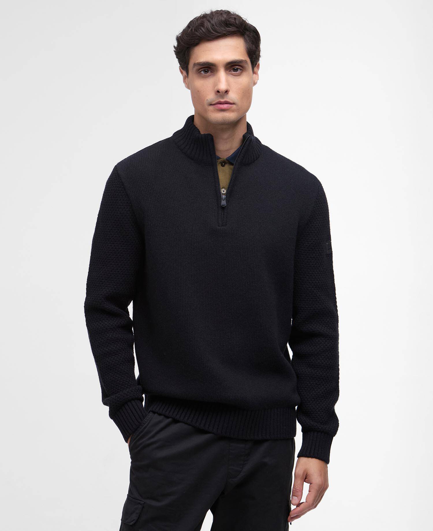 Enfield Funnel Neck Jumper