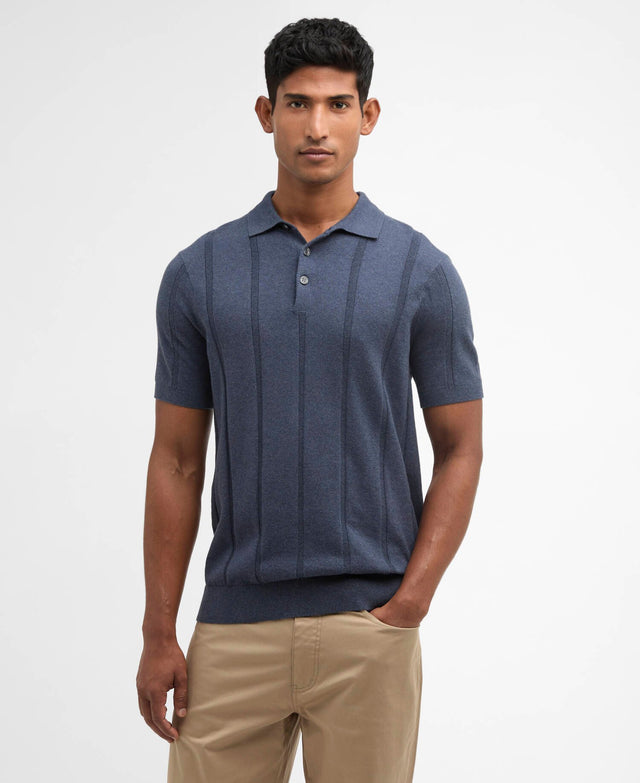 Wellburn Knitted Polo Shirt
