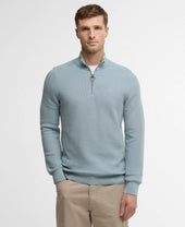 Essential Honeycomb Quarter Zip Jumper