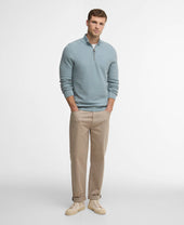 Essential Honeycomb Quarter Zip Jumper