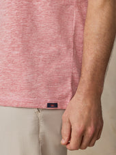 Short-Sleeve Breeze Henley - Faded Flag