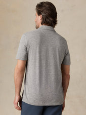 Short-Sleeve Breeze Polo - Cave Grey Heather
