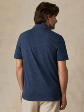 Short-Sleeve Breeze Polo - Midnight Skies Heather