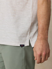 Short-Sleeve Breeze Polo - Desert Wake Stripe