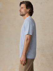 Short-Sleeve Breeze Tee - Blue Isle