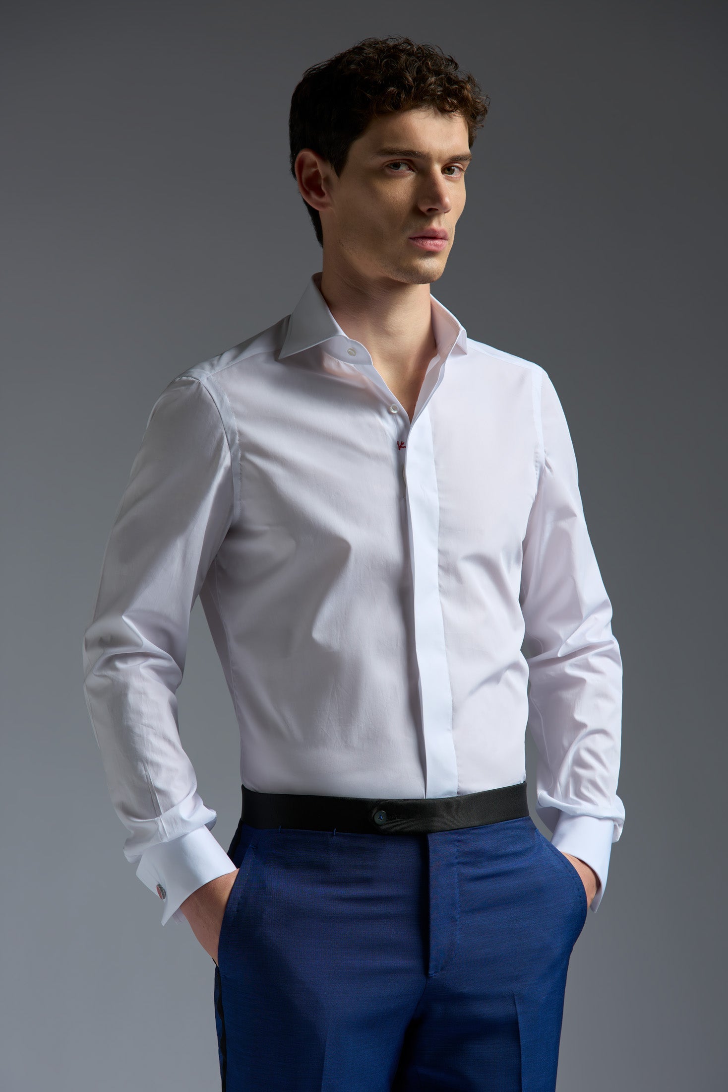 Cotton Mix Dress Shirt