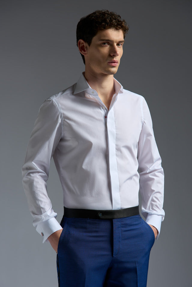 Cotton Mix Dress Shirt