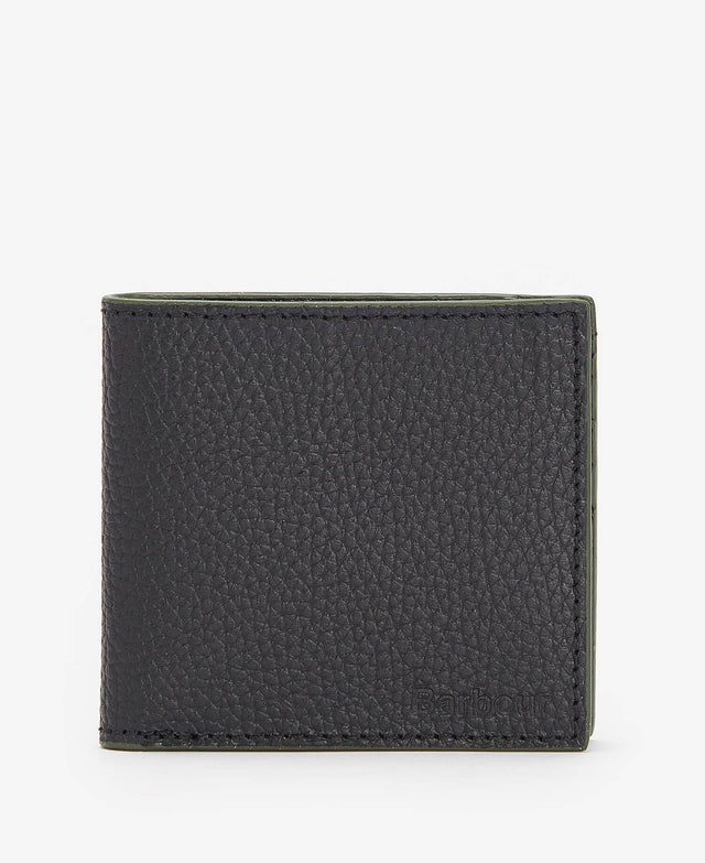 Grain Leather Billfold Wallet