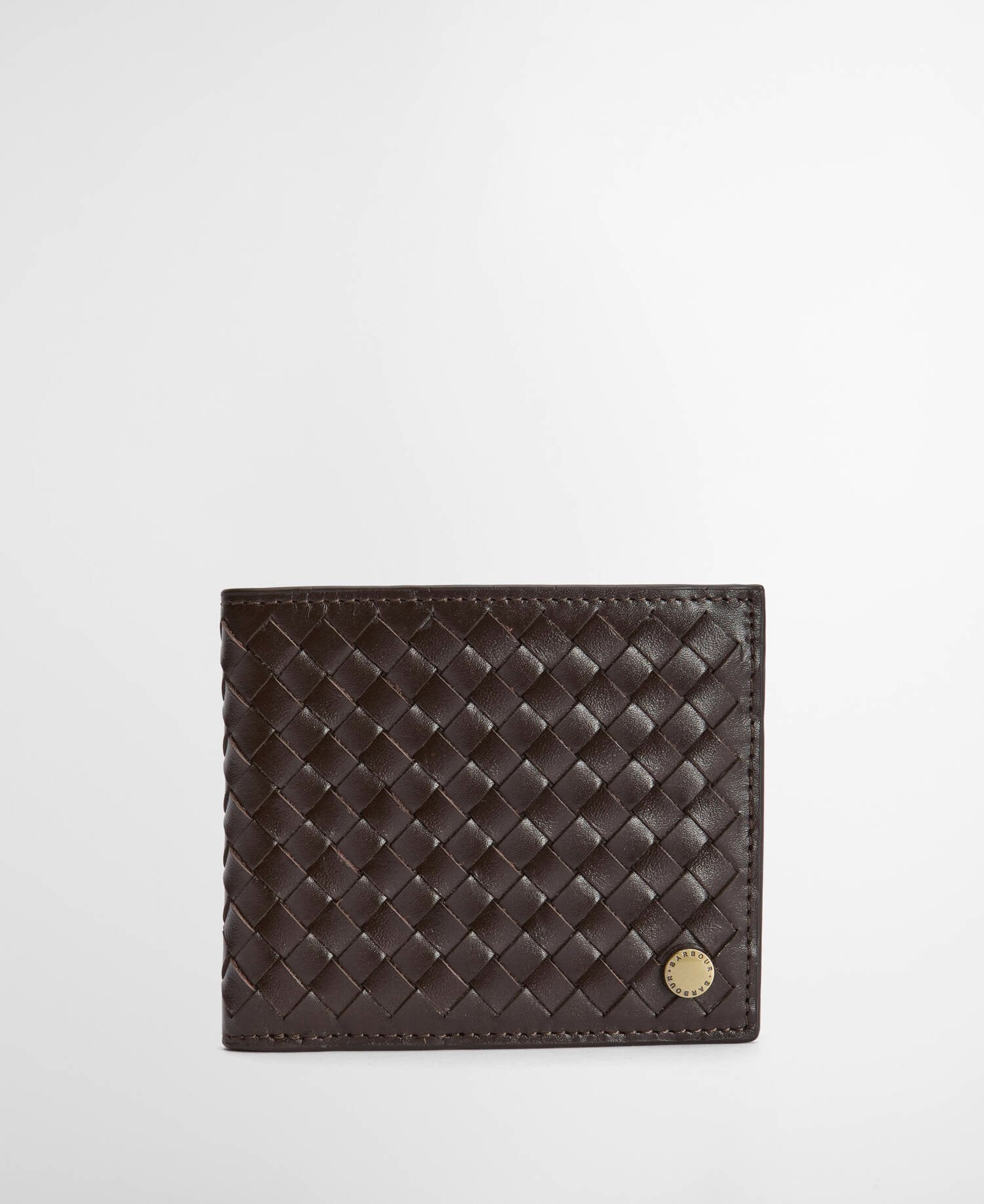 Farne Woven Leather Wallet