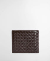 Farne Woven Leather Wallet