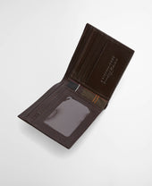 Farne Woven Leather Wallet