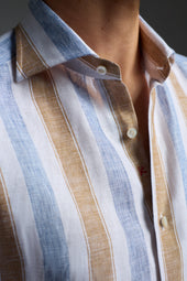 Linen Mix Dress Shirt