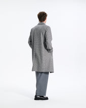 Dunkeld Houndstooth Wool Coat