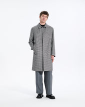 Dunkeld Houndstooth Wool Coat