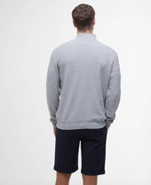 Pique Interlock Quarter Zip Sweatshirt
