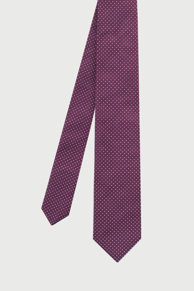 Cravate Monroe bordeaux