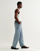 Montague Ribbed Organic Cotton Vest