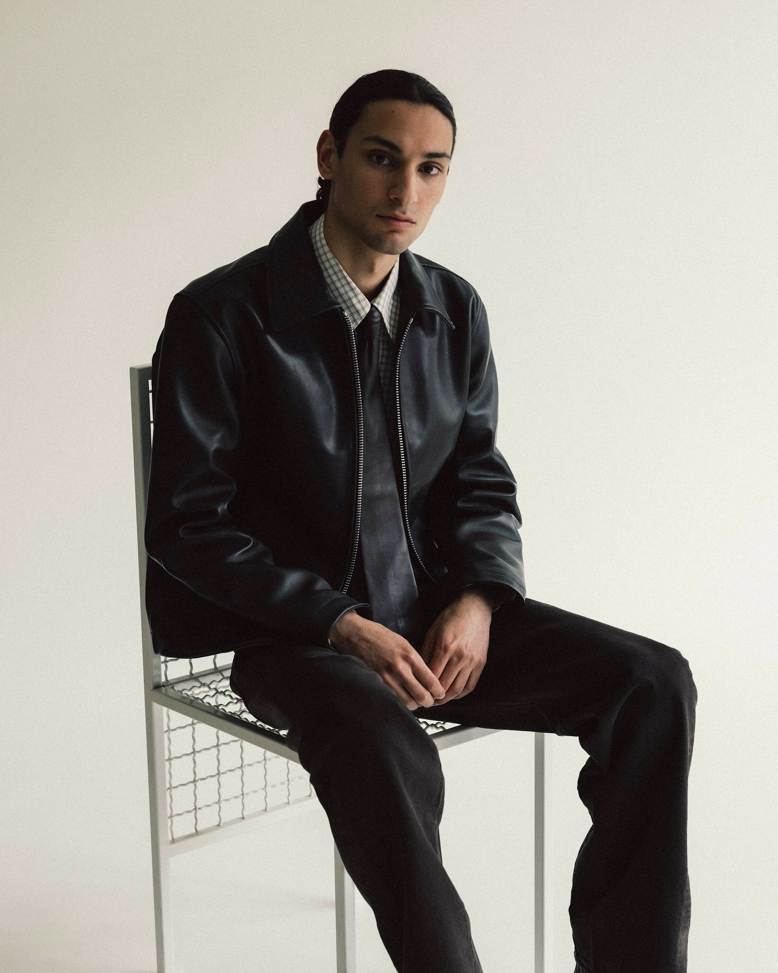 Short Leather Jacket