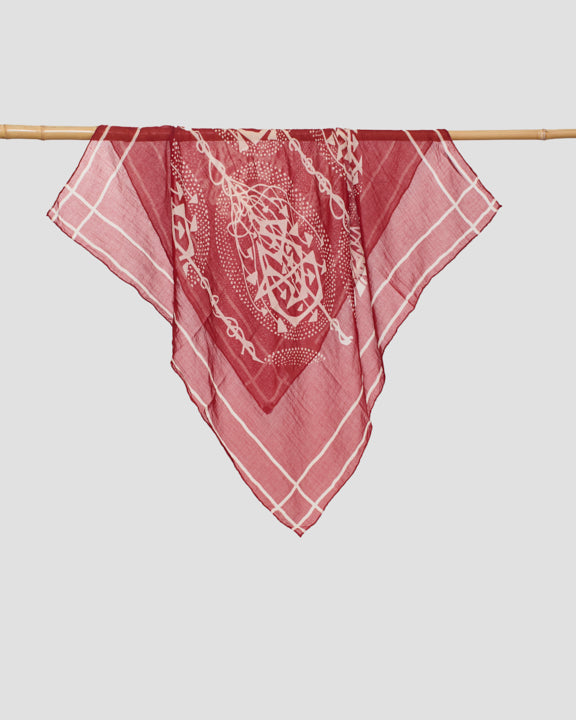 Moonlight Red Scarf