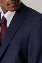 Suit Moriarty prince de galles en laine vierge