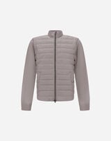 CARDIGAN IN WOOL SILK AND ECOAGE
