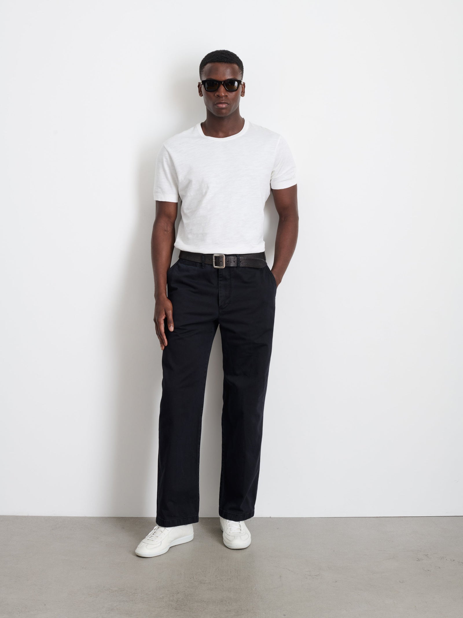 Straight Leg Pant In Vintage Wash Chino