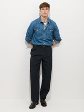 Georges Pull On Pant In Lightweight Cotton