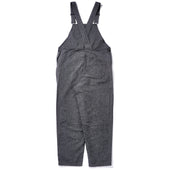 SALT AND PEPPER CHAMBRAY BIB OVERALL