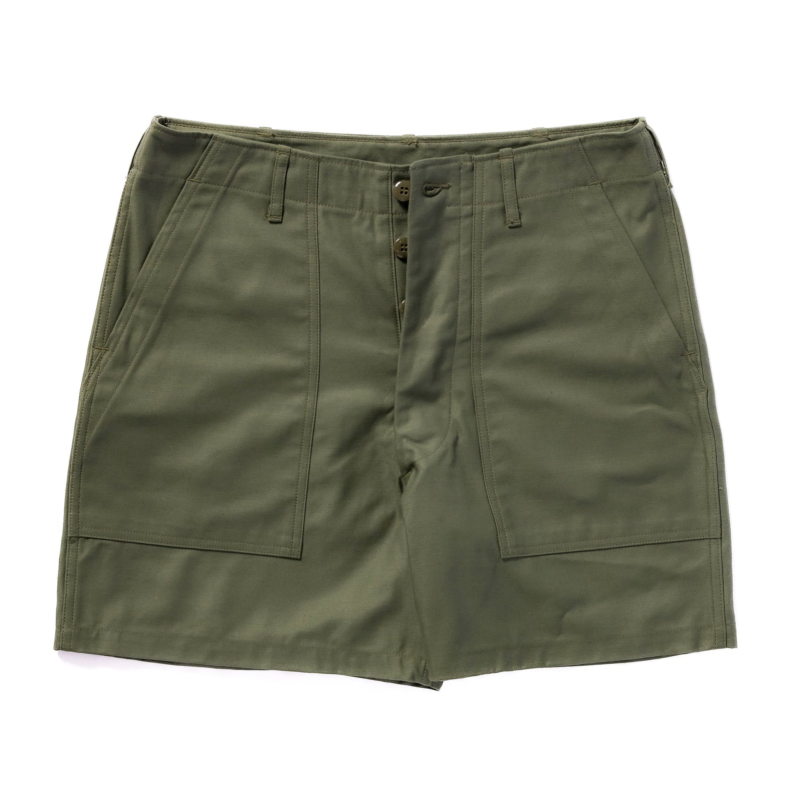 Utility Shorts Cotton Sateen
