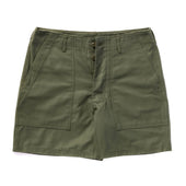 Utility Shorts Cotton Sateen