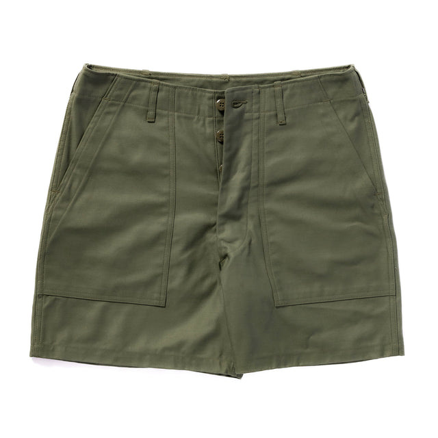 Utility Shorts Cotton Sateen