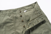 Utility Shorts Cotton Sateen