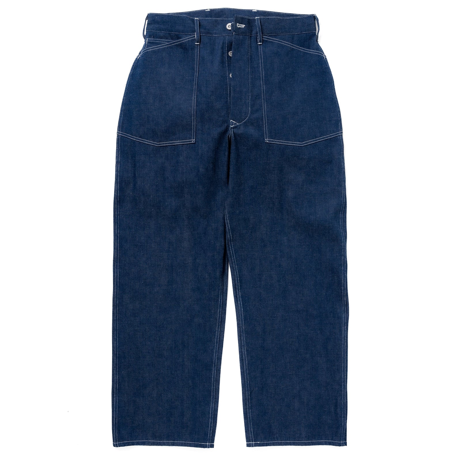 Trousers Working Denim Blue